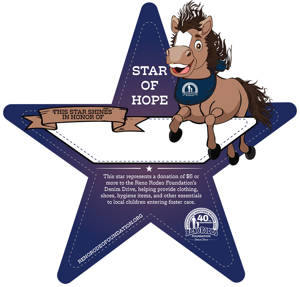 Reno Rodeo Foundation Rowdy's Star of Hope